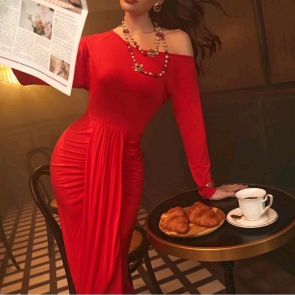 Off Shoulder Dress - Picture 2 of 6